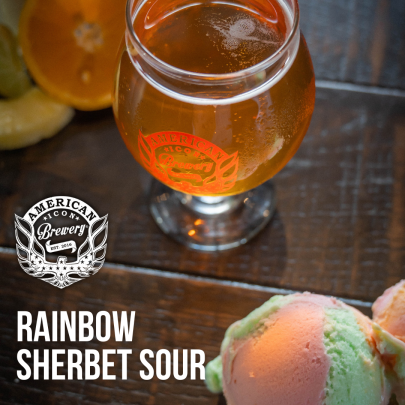 Rainbow Sherbet Sour Marketing Material