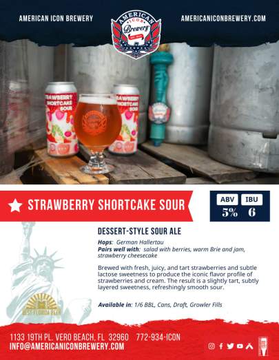 Strawberry Shortcake Sour Sell Sheet